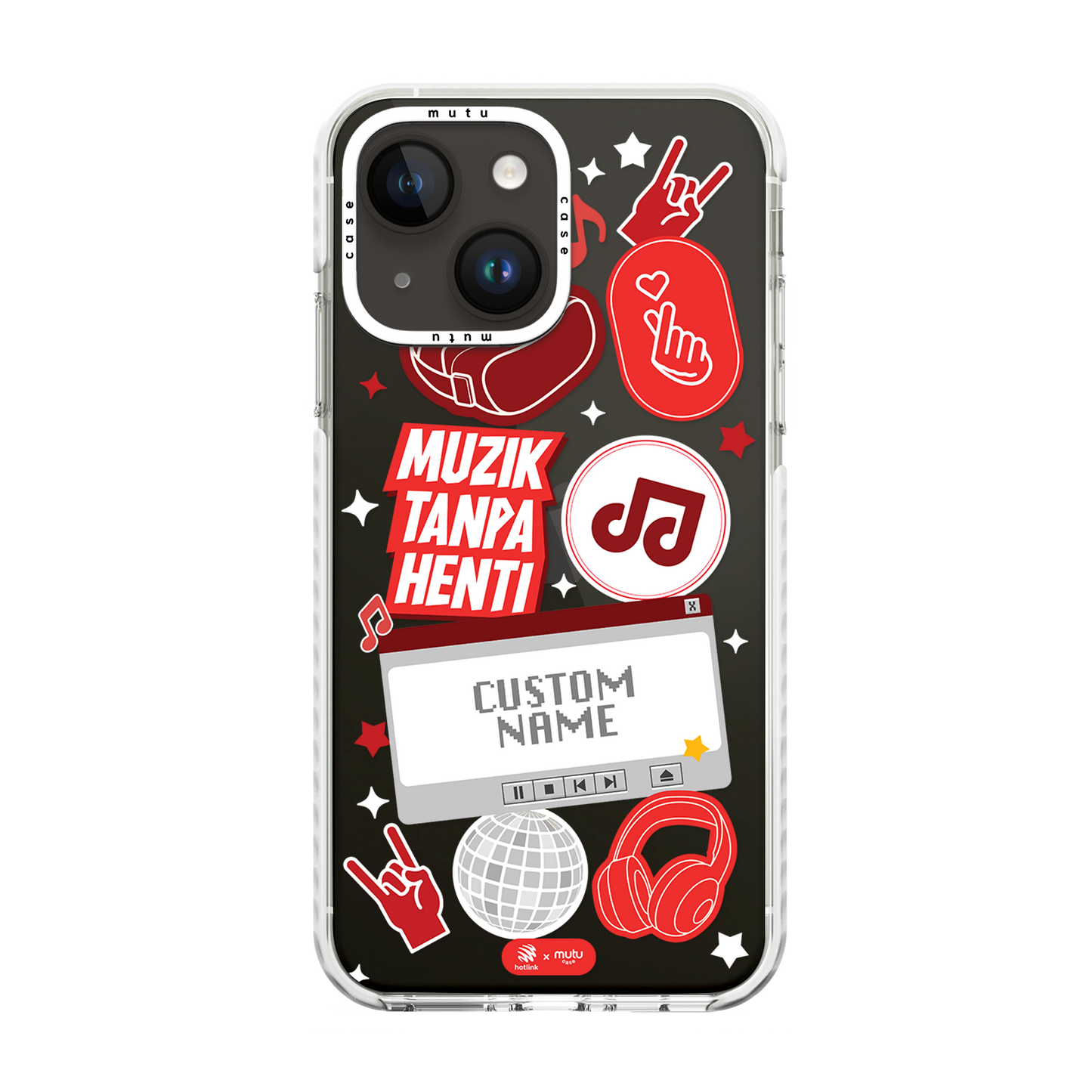 Muzik Tanpa Henti Ultra Pro Case - Customisable