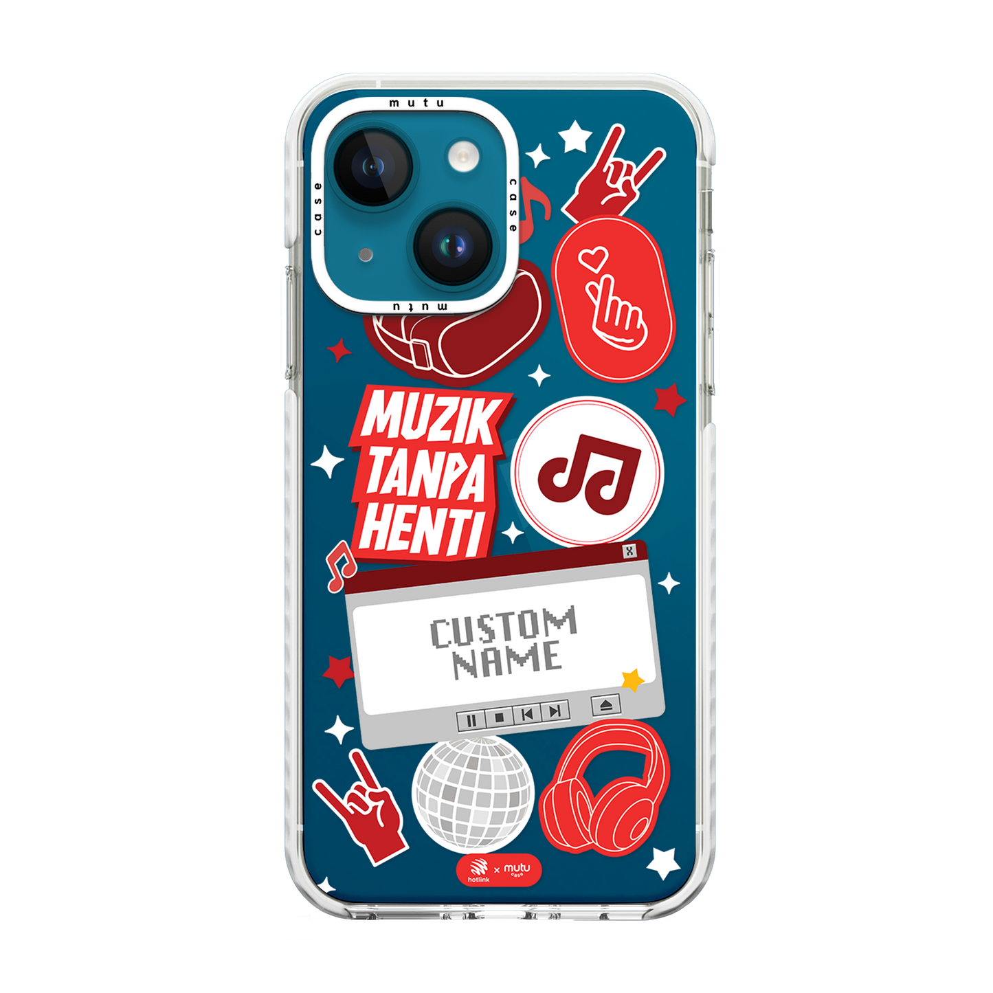 Muzik Tanpa Henti Ultra Pro Case - Customisable