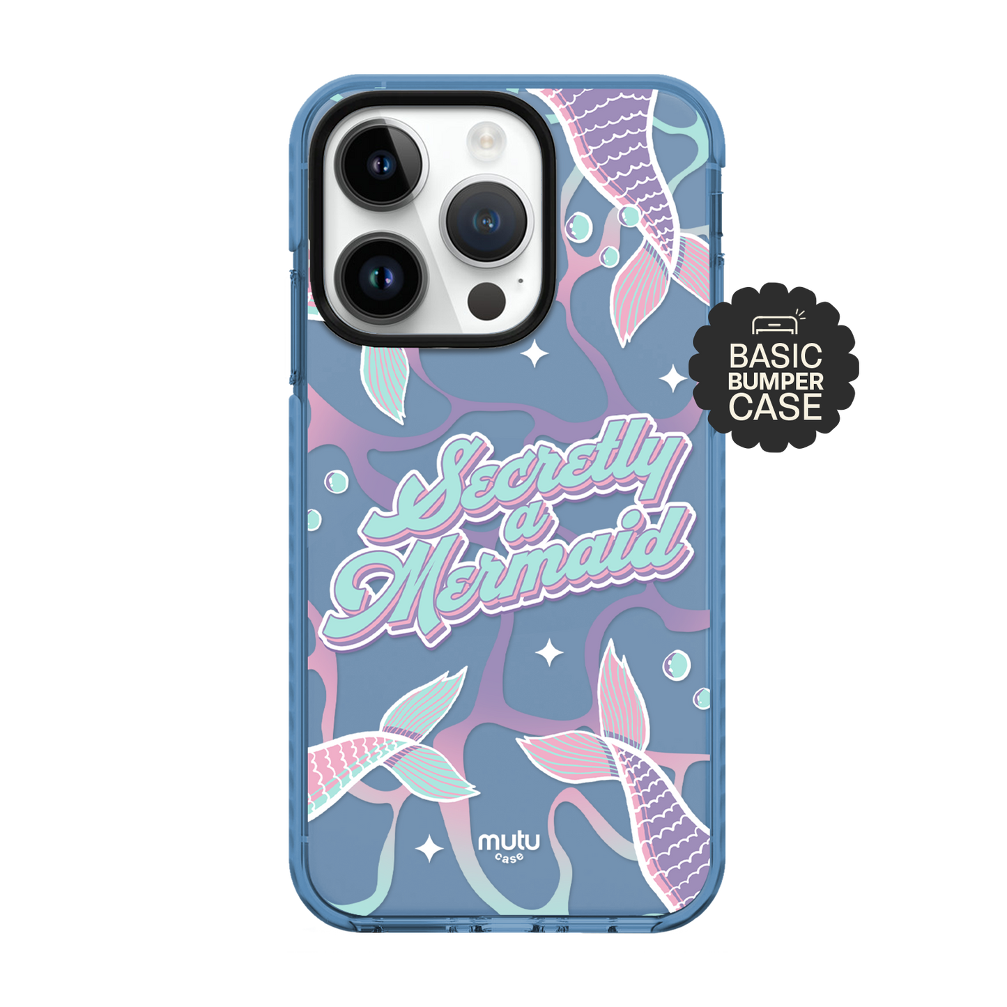 Secretly a Mermaid Neon Case