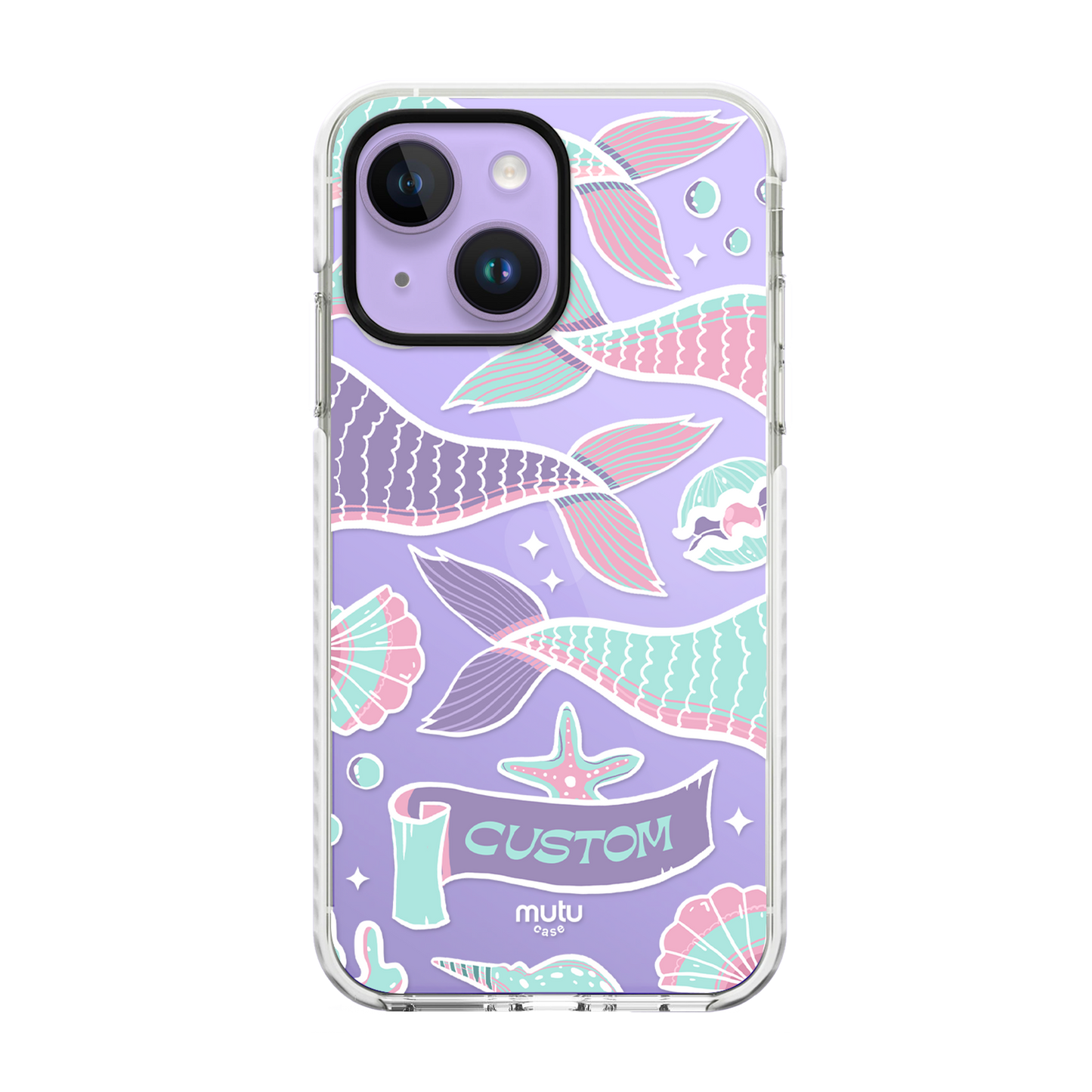 Mermaid Buddy Basic Case -Customisable