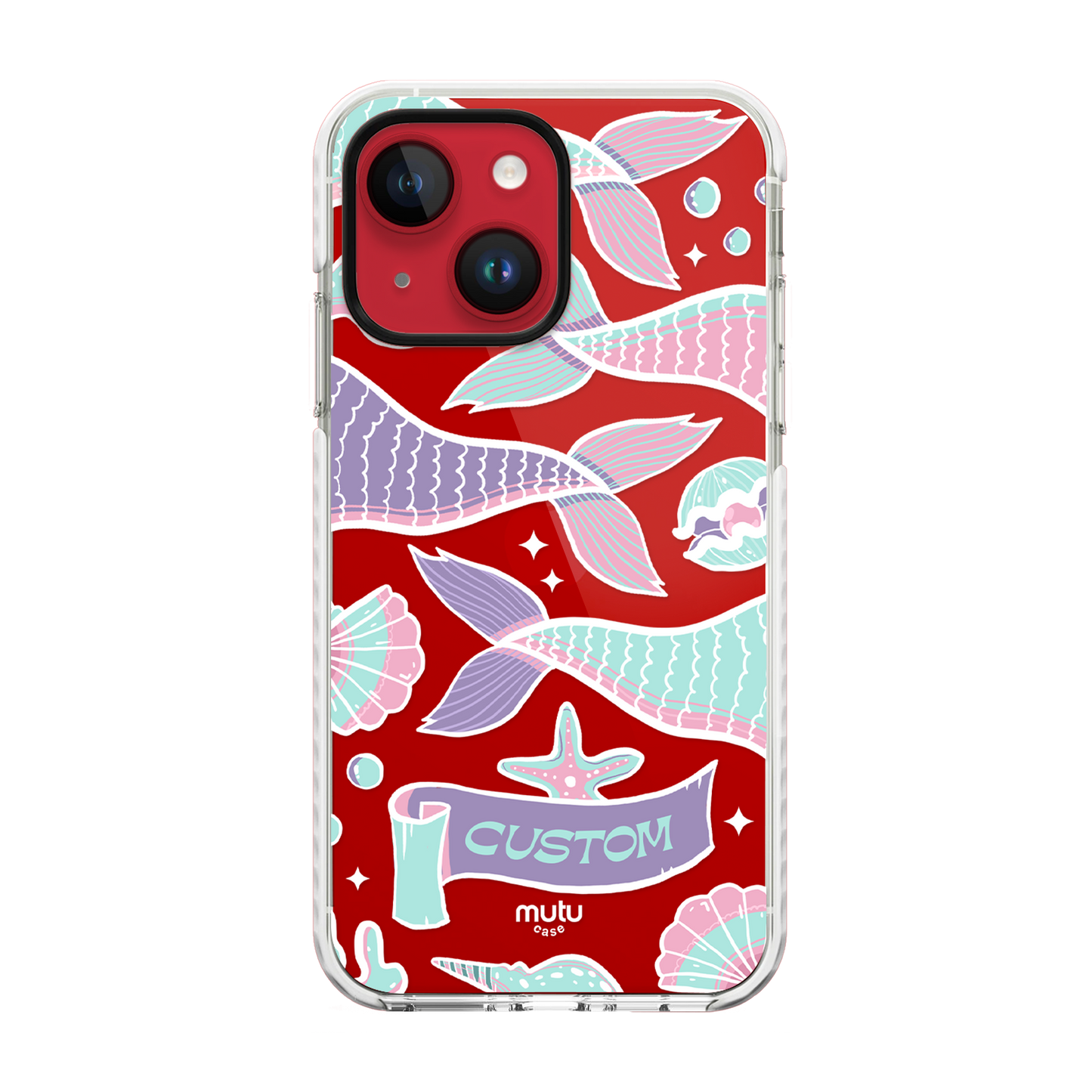 Mermaid Buddy Basic Case -Customisable