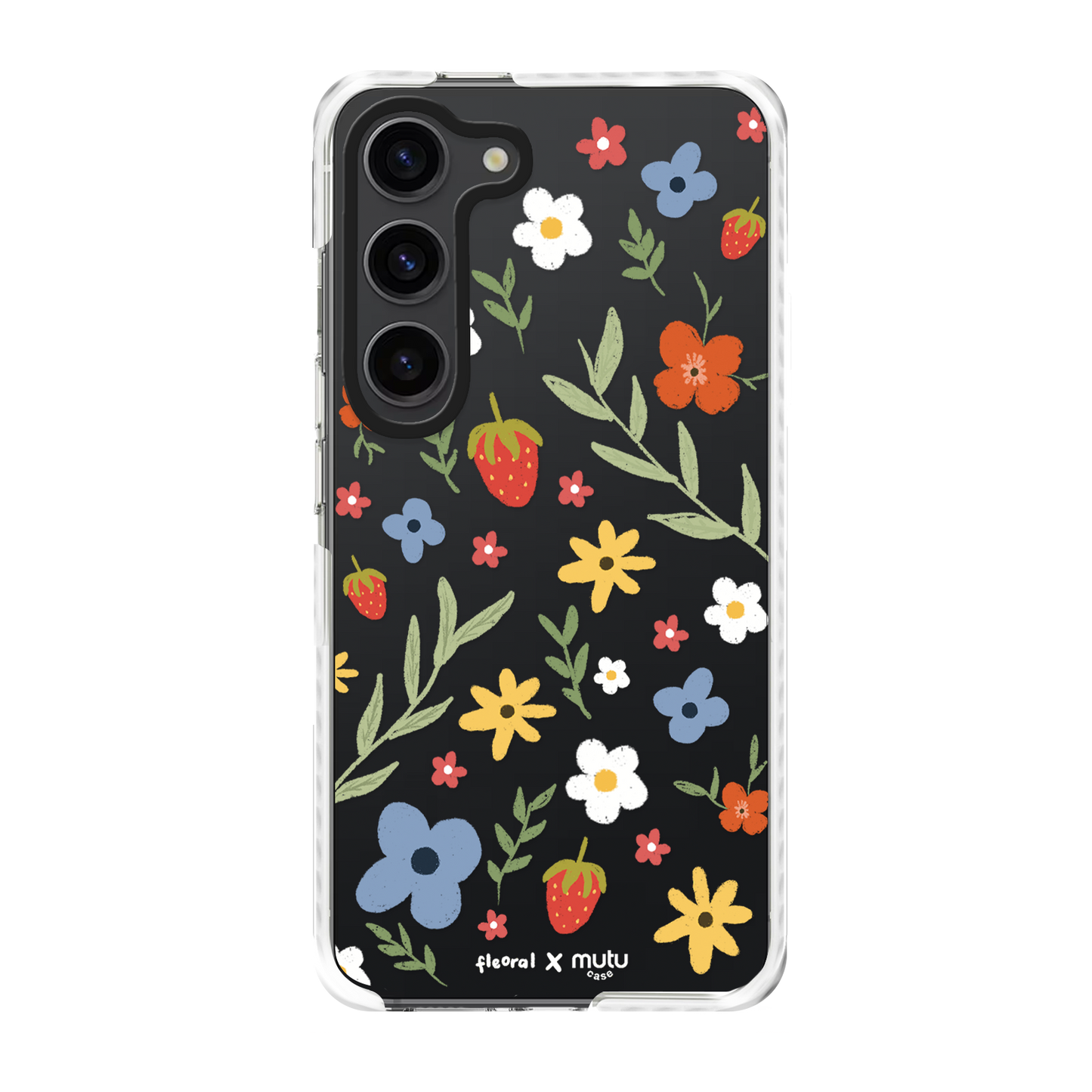 Strawberry and Flowers Basic Case