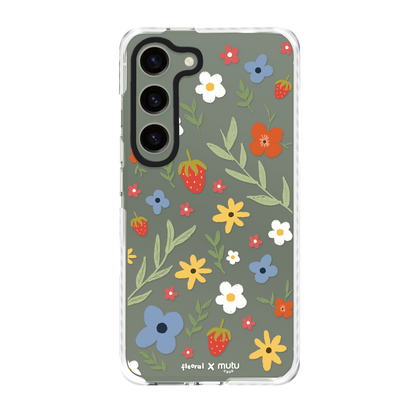 Strawberry and Flowers Basic Case