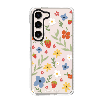 Strawberry and Flowers Basic Case