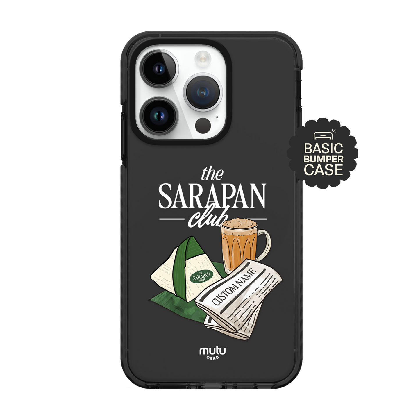 The Sarapan Club Basic Case - Customisable