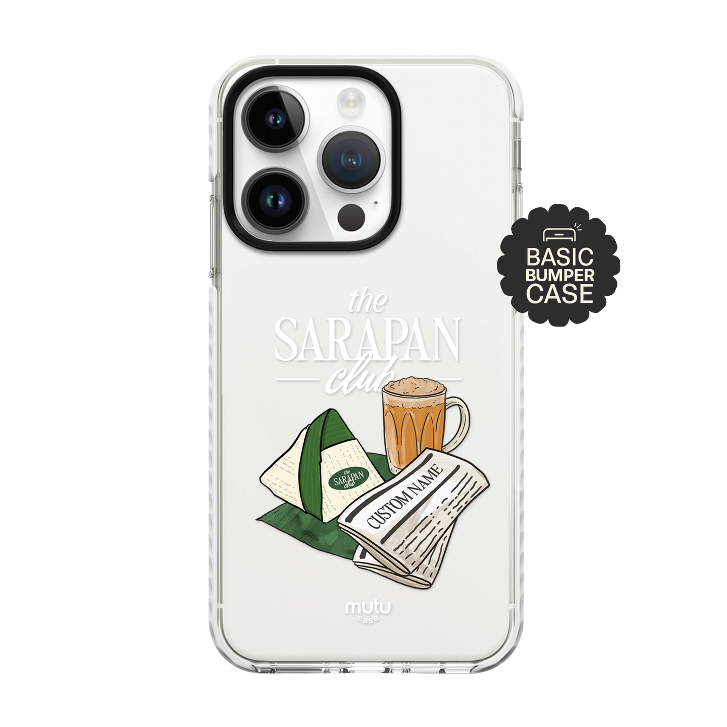 The Sarapan Club Basic Case - Customisable