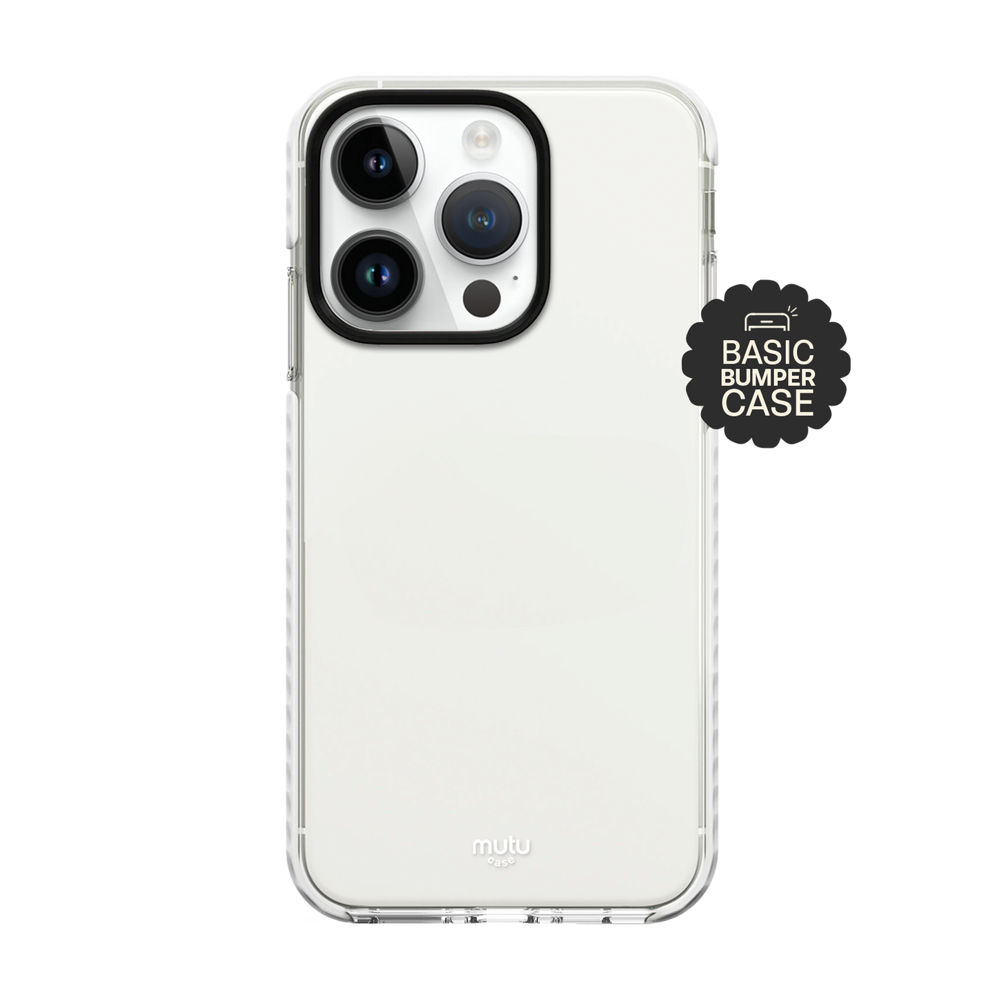 White Basic Bumper Case